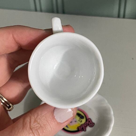 Barbie Mini Tea Cup And Saucer - Doll Toy or Trinket holder - Picture 5 of 6